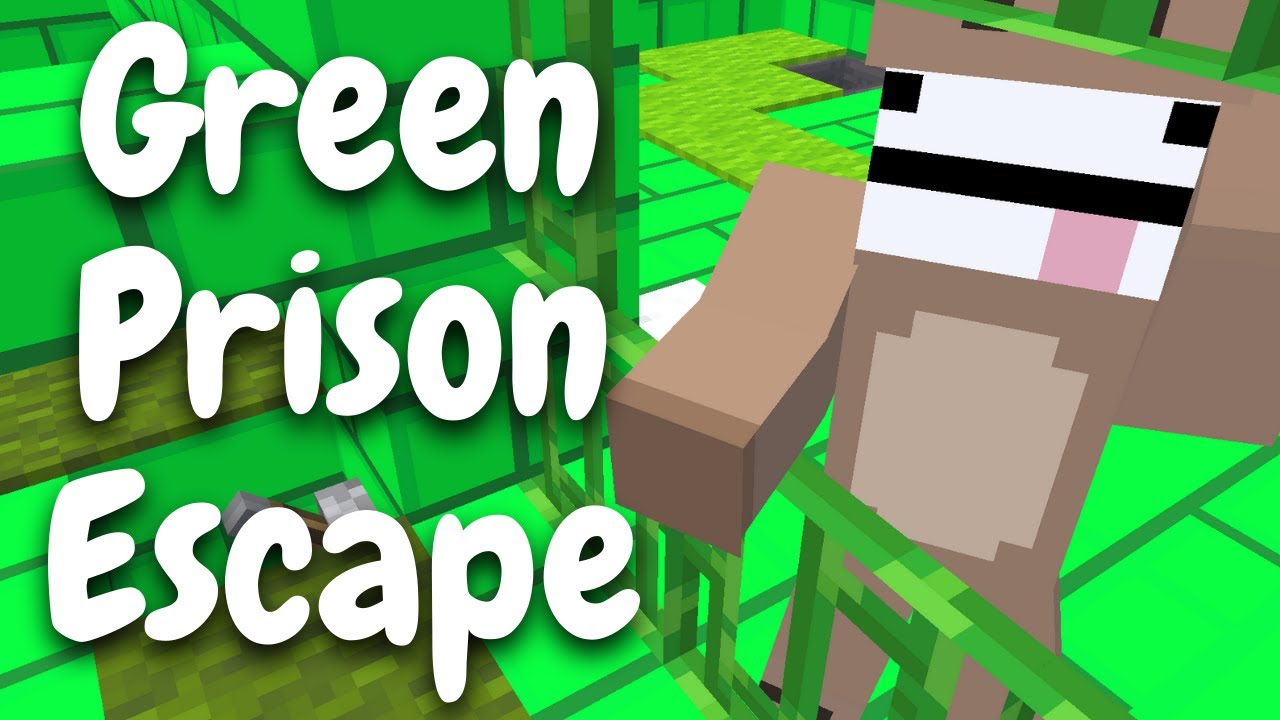 Green Prison Escape - Minecraft Escape Map - YouTube