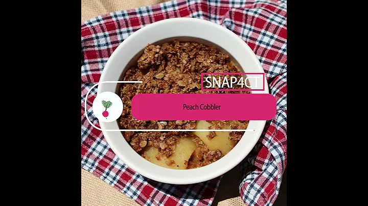 Peach Cobbler - SNAP4CT Recipe - DayDayNews