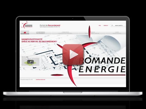 Romande Energie Portail Collectivités by blue-infinity