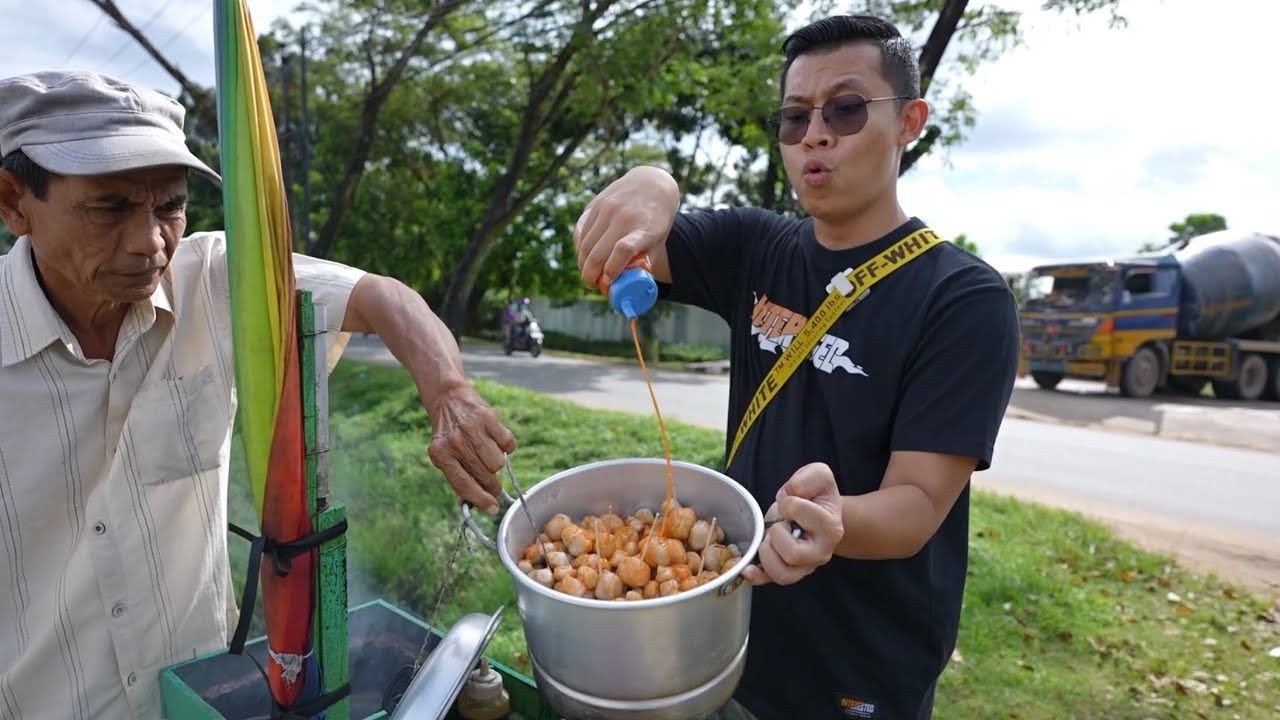 BELI JUALAN PEDAGANG BESERTA DANDANGNYA, TERNYATA UANGNYA 5 RIBU - MODAL USAHA