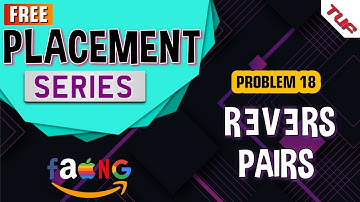 Reverse Pairs | Leetcode(HARD) | Please watch new video - link in description