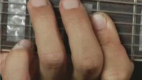 1st Inversion of Db Major Guitar Chord on the Middle Bottom Strings : Guitar Chord Dictionary 20