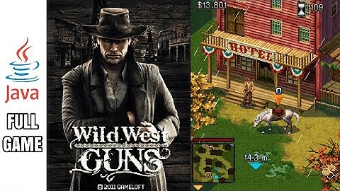 WILD WEST GUNS - Java Game (Full Gameplay No Commentary)