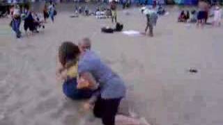 Girl On Girl Sand Wrestling