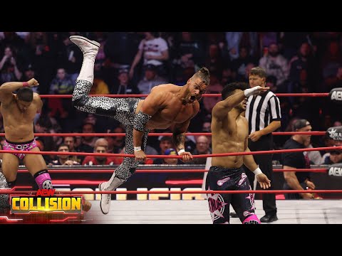 Before the Winner Takes All Trios match at Dynasty, Acclaimed vs The Gunns! | 4/20/24 AEW Collision