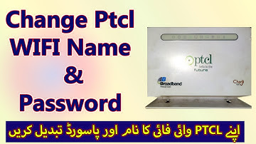 How To Change PTCL WIFI Password | How To Change PTCL WIFI Name | Technical Mushtaq