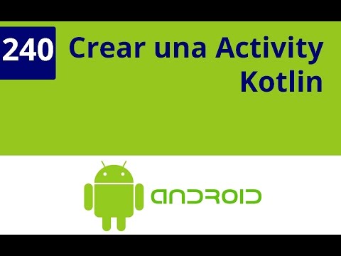 Capítulo 240 - crear una clase Kotlin