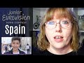 Junior Eurovision 2021 - Levi Díaz 'Reír' Spain - Vocal Coach Reaction