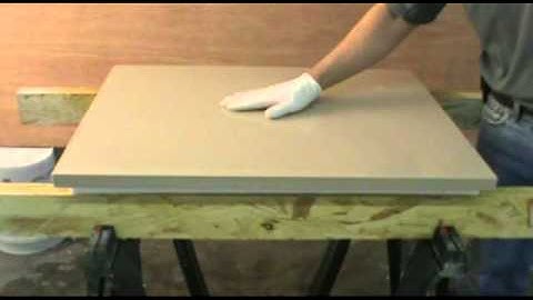 Concrete Countertop Series - Part 4 - Demold and Clean.mp4