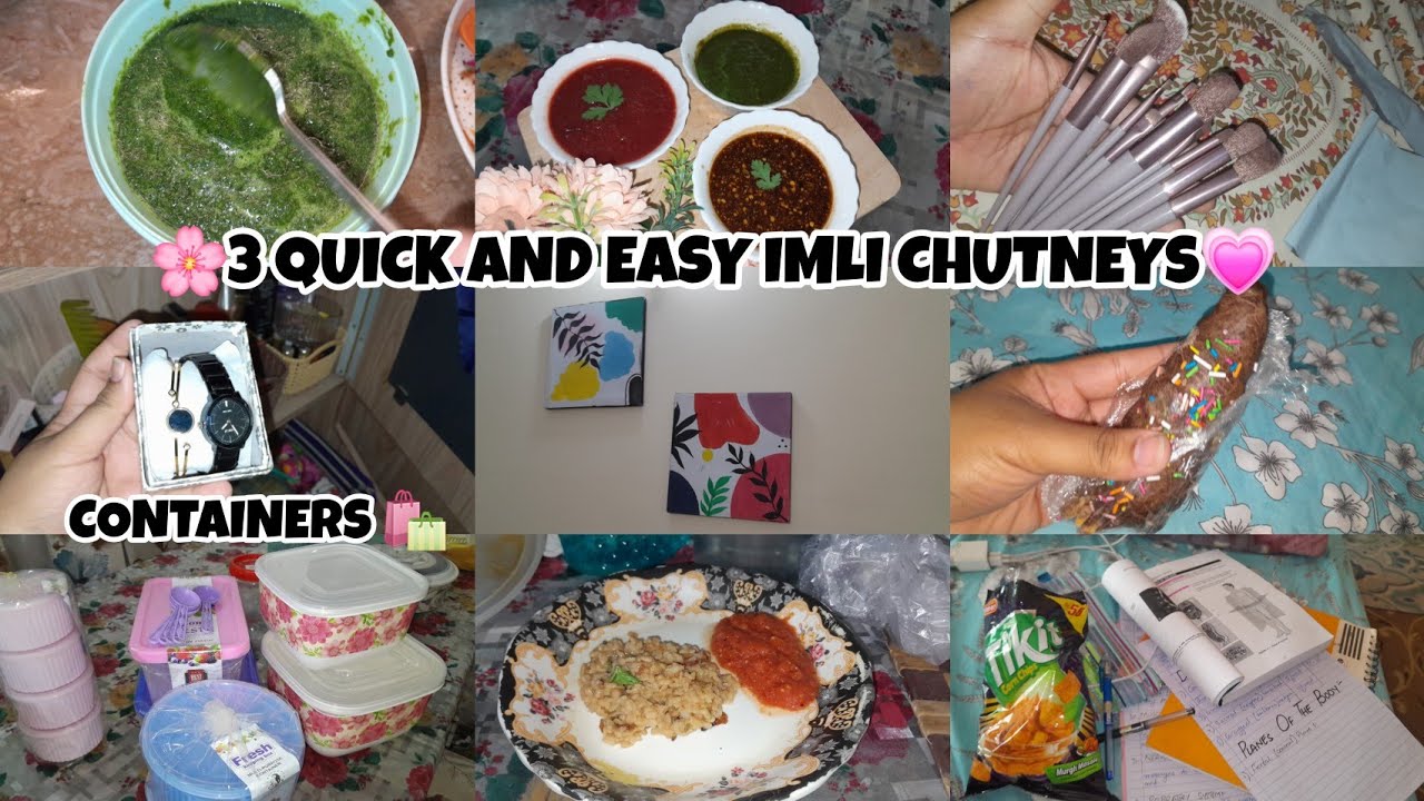 3 Quick imli ke chutneys for Ramdan prep2026💗||make and freeze||deep cleaning and paint|ANDAILYDIARY