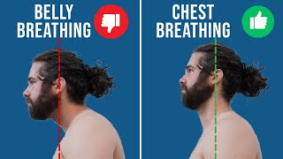 Why you need Upper Chest Breathing to Fix Forward Head Posture  Breathing Technique & Key Exercises