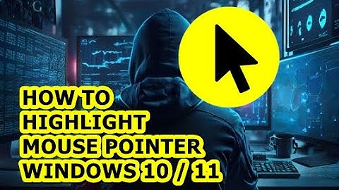How to Add Cursor Highlighter? | Highlight Mouse Pointer | Cursor Highlighter | Windows 7/8/10/11