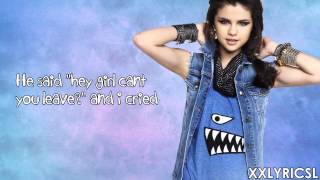 Selena Gomez & The Scene - Rock God (Lyrics)