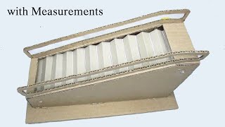DIY Cardboard Escalator with Measurements | Best Project for School Science Exhibition 2023