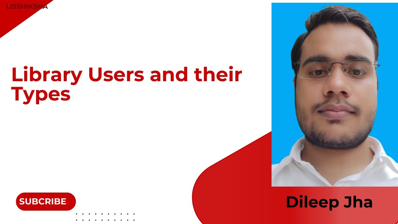 Library User Ticket Library Users I Types of Library Users I Library and Information ...