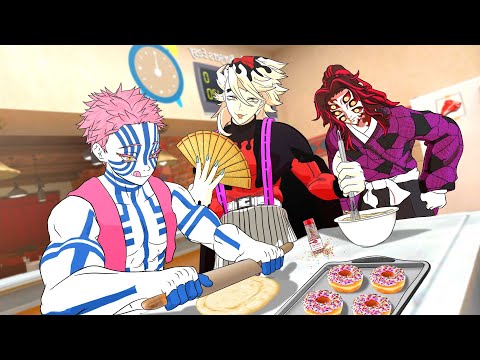 Cooking With The Upper Moons Demon Slayer Vr