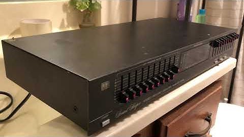 ADC SS-100SL Sound Shaper Stereo Frequency Equalizer