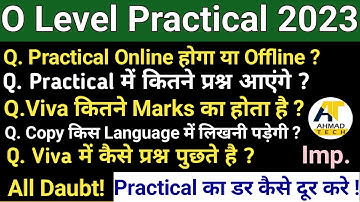O Level Practical Exam September 2023 ll प्रैक्टिकल के बारे में पूरी जानकारी !