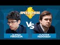 Alireza Firouzja vs Vladimir Fedoseev | Speed Chess Championship