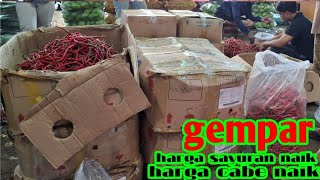 HARGA CABE DAN SAYURAN BERGETAR LAGI#PASAR INDUK CIBITUNG#3 APR 2026