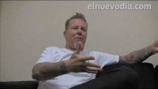 James Hetfield Interview - San Juan Puerto Rico (March 14, 2010)