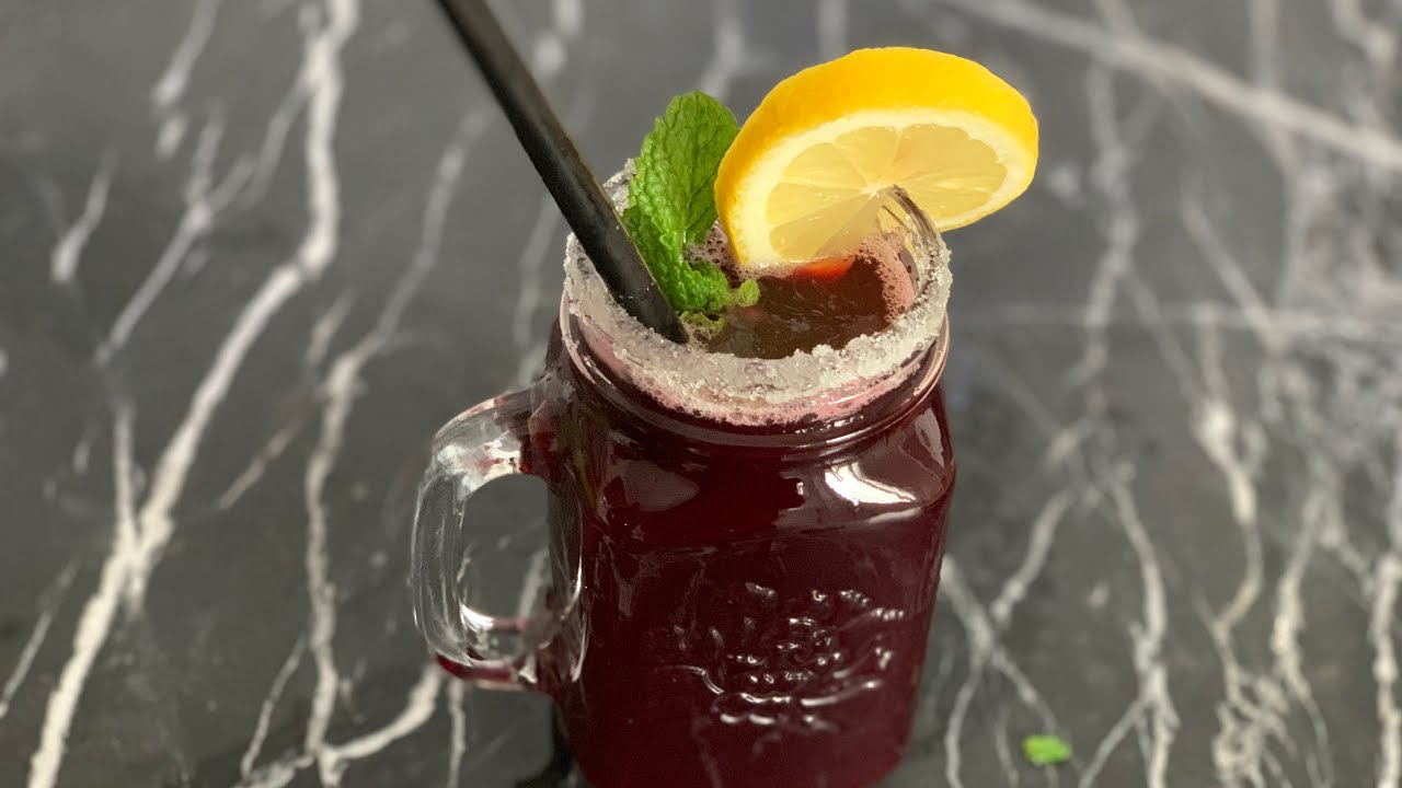 How to make healthy Zobo/sobolo juice Jus de Bissap YouTube