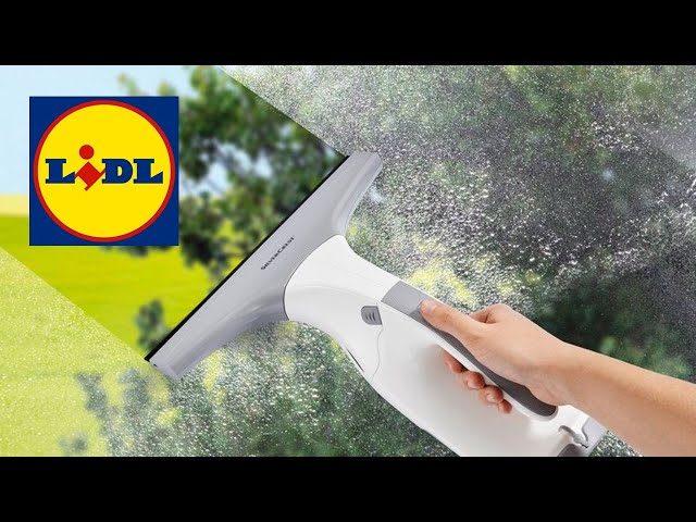 El limpiacristales eléctrico de Lidl dejará impoluto cualquier cristal