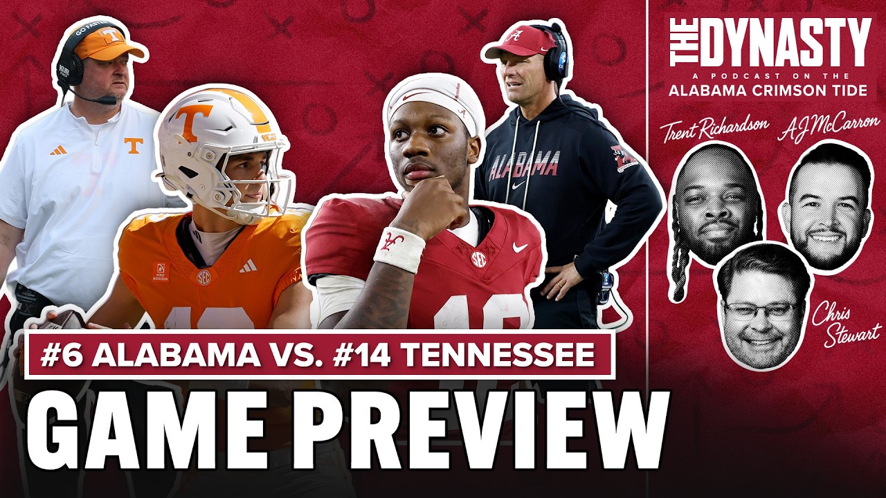 Alabama vs Tennessee: Can the Tide Snap It’s Rocky Top Skid?