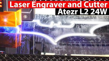 Unlock Endless Creative Possibilities with the Atezr 24W L2 Laser Engraver!