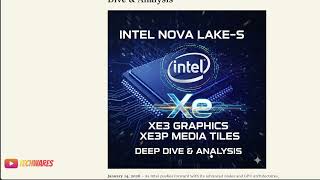 Intel Nova Lake-S To Use Both Xe3 and Xe3P Graphics IP