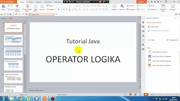 Tutorial Java Operator Logika