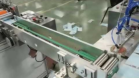 Automatic 1+1 mask making machine ear loop welding machine disposable mask