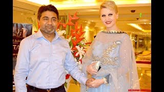 Billionaire Mr. Abhishek Verma & Mrs. Anca Verma Honoured in Beauty Pageant