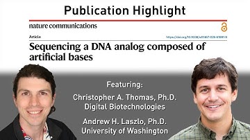Sequencing a DNA analog composed of artificial bases