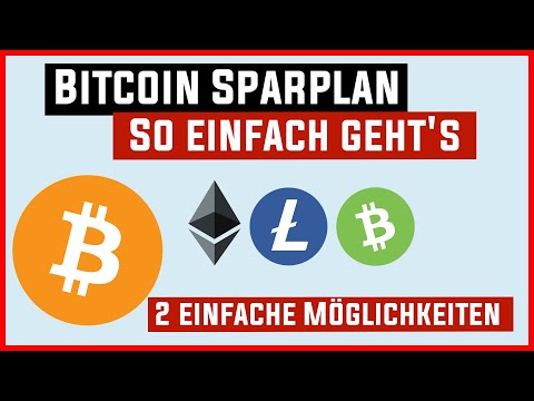 Bitcoin Sparplan einrichten - 2 Möglichkeiten für alle Kryptowährungen