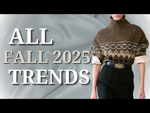 FALL 2025 FASHION TRENDS Every Single Look Ranked Complete Guide