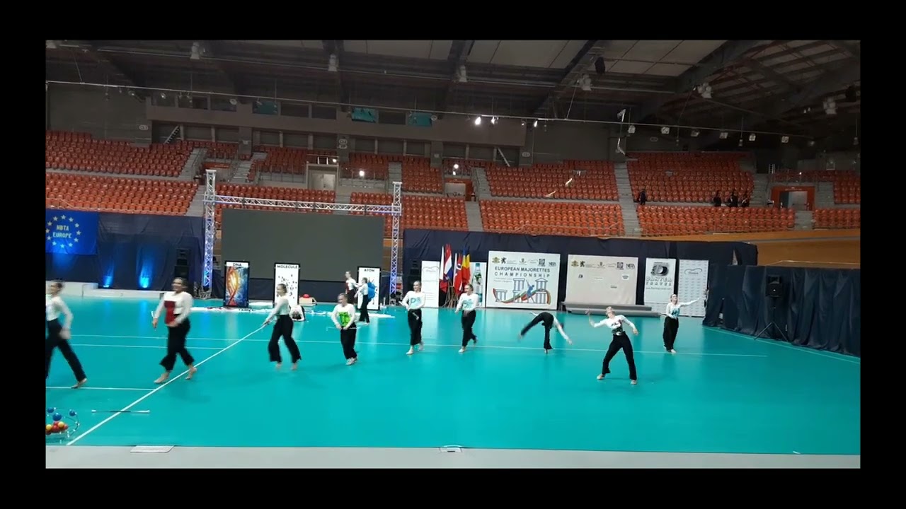 EMC 2023 - NBTA EUROPE - Plovdiv - Showtwirl Corps - Senior - SLOVENIA