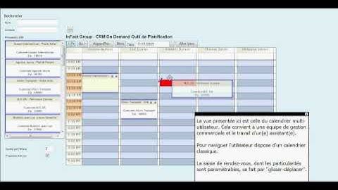InFact Group - Outil de Planification - Version Française