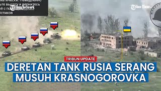 Pasukan Moskow Bombardir Posisi Angkatan Bersenjata Ukraina, Begini Cuplikannya!