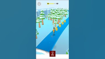 Tower Run | Level 156 | walkthrough solution #Shorts