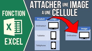 EXCEL - ATTACHER UNE IMAGE À UNE CELLULE (Déplacer l