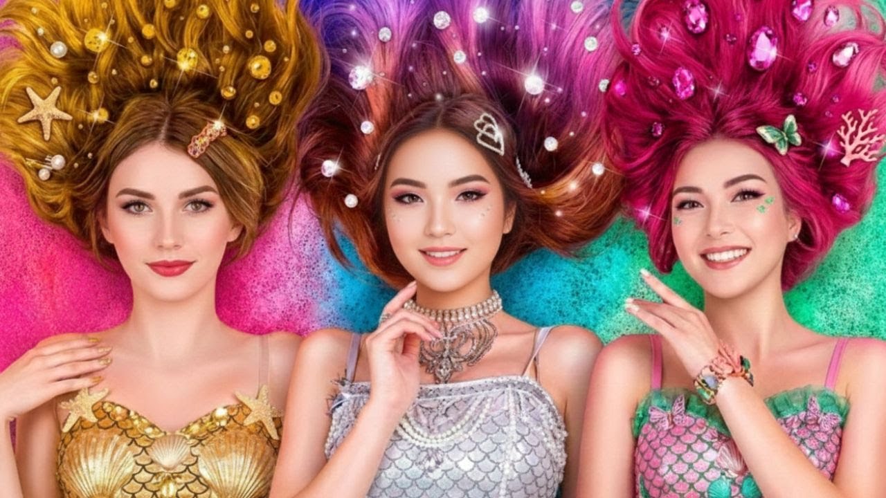 🌊✨ Выбор Океана! 🧜‍♀️ Розовая Русалка VS Золотая Русалка 😱