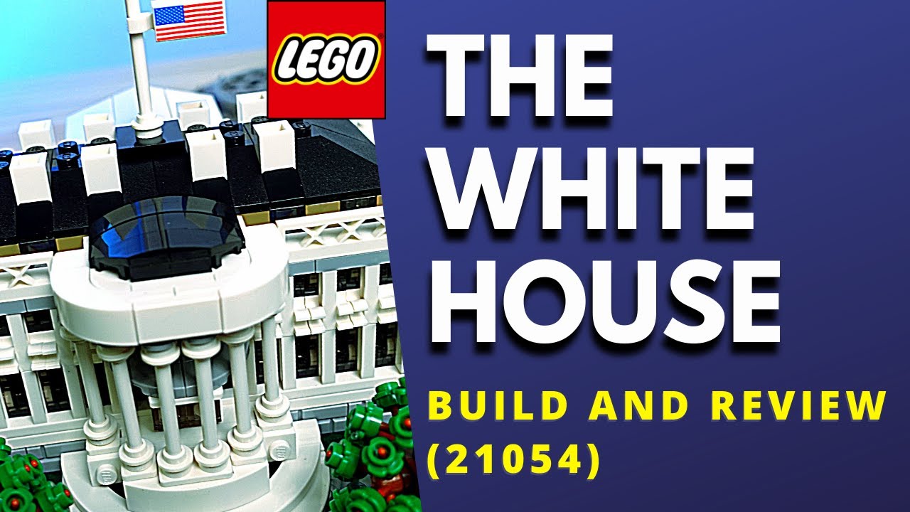 LEGO White House Build, Fun Facts, and Review 21054 - YouTube