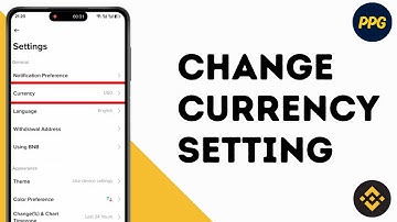 How to Change Currency in Binance ?