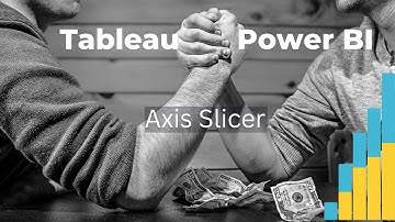 Tableau Vs Power BI- 30: Axis Slicer- Parameters vs Field Parameters