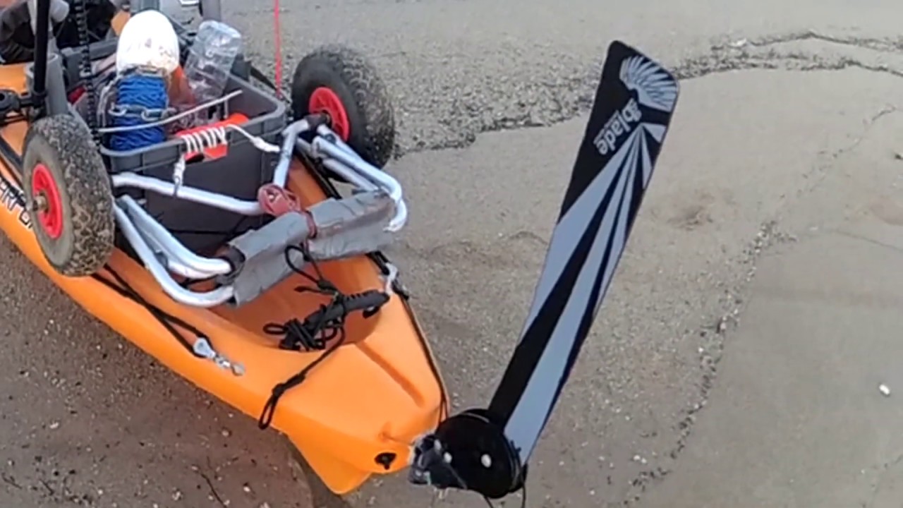 Pesca en kayak, TIMÓN ¿¿¿SI o NO???