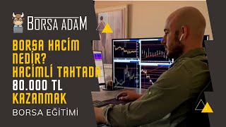 Borsa Hacim Nedir? Hacimli Tahtada 80.000 TL Kazanmak