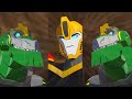 Who is the real Grimlock? 👻 Ghosts and Imposters | Robots in Disguise 2015 | Transformers Official