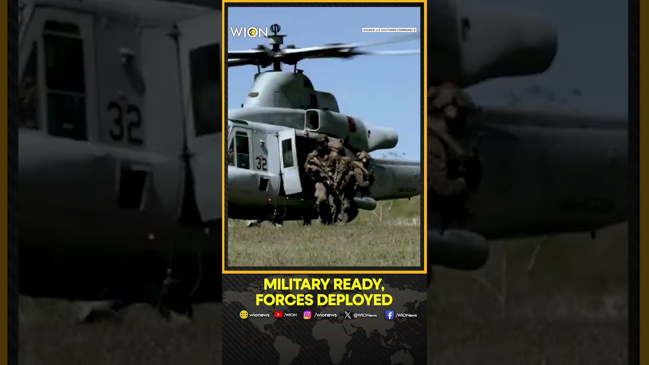 U.S. Military Deploys to Caribbean to Combat Drug Trafficking | WION SHORTS