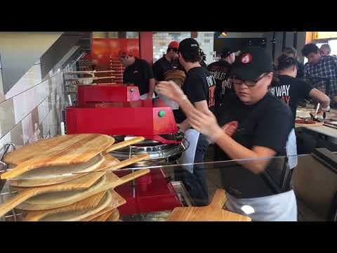 Blaze Pizza dough prep